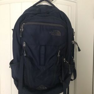 north face surge book bag